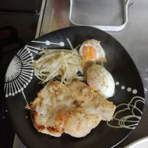 鶏むね肉で♪しっとりチキンステーキ